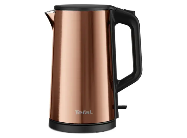 Electric Kettle Tefal KI583C10 Bouilloire, 1.5L, 2000W, Double Wall, Stainless Steel, Bronze