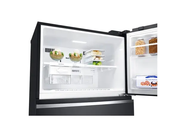 Refrigerator LG GN-C732SGGM Top Freezer, 547/506 L, Smart Inverter, DoorCooling+, Hygiene Fresh+, Black Glass, 4 image