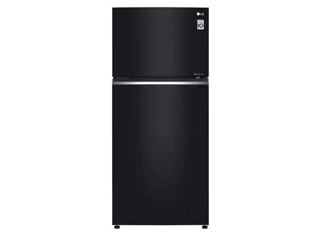 Refrigerator LG GN-C732SGGM Top Freezer, 547/506 L, Smart Inverter, DoorCooling+, Hygiene Fresh+, Black Glass