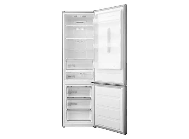 Refrigerator Midea MDRB489FGE02OE, 330 L, Total No Frost, 201 cm, Electronic Control, Inox, 4 image