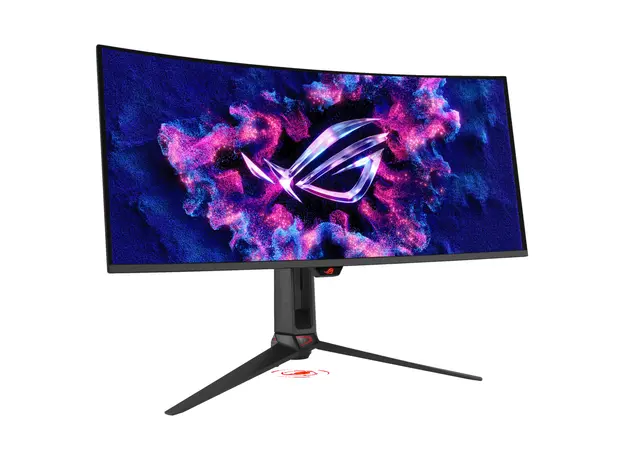 Monitor Asus 90LM0CU0-B01971 ROG Swift OLED PG34WCDN 34" QD-OLED 3440x1440 360Hz 0.03ms, 21:9 1800R, 2xHDMI 2.1, DP 2.1, USB-C 90W, Black, 3 image