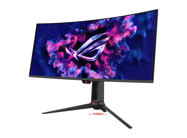 Monitor Asus 90LM0CU0-B01971 ROG Swift OLED PG34WCDN 34" QD-OLED 3440x1440 360Hz 0.03ms, 21:9 1800R, 2xHDMI 2.1, DP 2.1, USB-C 90W, Black