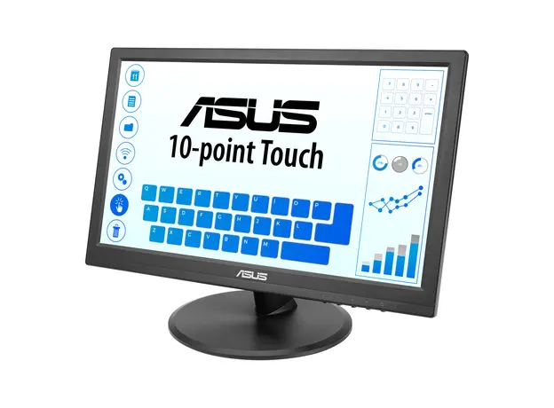 Monitor Asus VT169HE (90LM09V1-B01170) 15.6" FHD IPS Touch, 10-point Touch, 60Hz, HDMI, VGA, Black