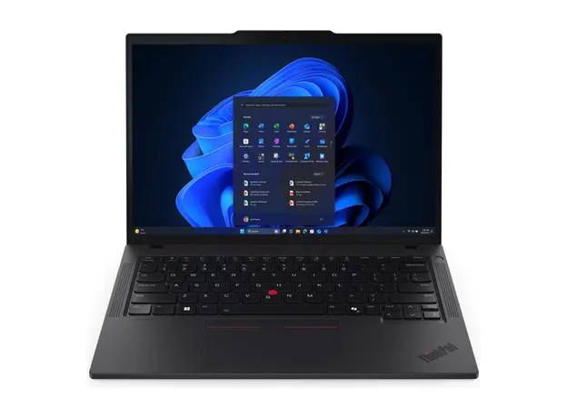 Laptop Lenovo 21QC0051GX ThinkPad T14 Gen 6, 14" WUXGA IPS 400nit, Ultra 7 255U, 16GB, 1TB SSD, Intel Graphics, Wi-Fi 6E, Win 11 Pro, Black, 2 image
