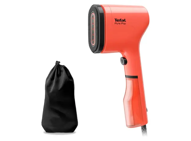 Garment Steamer Tefal DT2022E1 Pure Pop Hand Steamer, 1300W, Coral Red