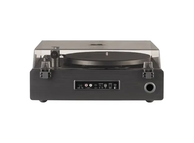 Record Player Crosley Stave CR6046A-BKSL4, Bluetooth 5.4, Built-in Speakers 60W, 33/45 RPM, Black, 4 image