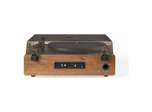 Record Player Crosley Stave CR6046A-WAGL, Walnut/Gold, Bluetooth, 60W Speakers, Audio-Technica ATN3600L, 33/45 RPM, 6 image