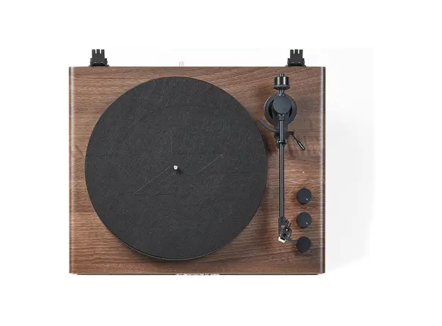 Record Player Crosley Stave CR6046A-WAGL, Walnut/Gold, Bluetooth, 60W Speakers, Audio-Technica ATN3600L, 33/45 RPM, 7 image