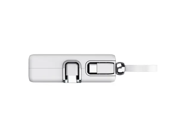 Power Bank Trust Pacto 5000mAh PD Pocket Powerbank 26105, 20W, USB-C, White, 3 image