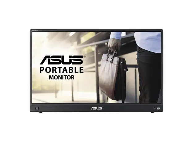 Portable Monitor Asus ZenScreen GO MB16AWP 15.6" FHD IPS Wi-Fi, Mini HDMI, USB-C, 7800mAh, Black (90LM07I1-B01370), 2 image