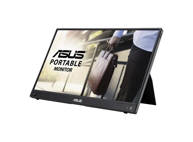 Portable Monitor Asus ZenScreen GO MB16AWP 15.6" FHD IPS Wi-Fi, Mini HDMI, USB-C, 7800mAh, Black (90LM07I1-B01370)