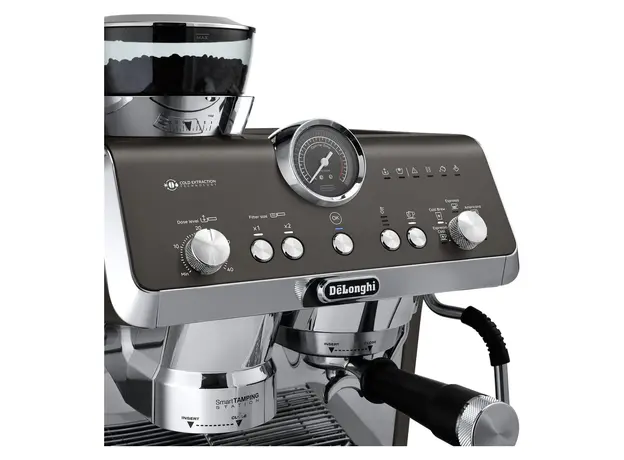 Coffee Machine Delonghi EC9555.BK La Specialista Opera, 1550W, 19 bar, 2 L, with Grinder, Black, 2 image