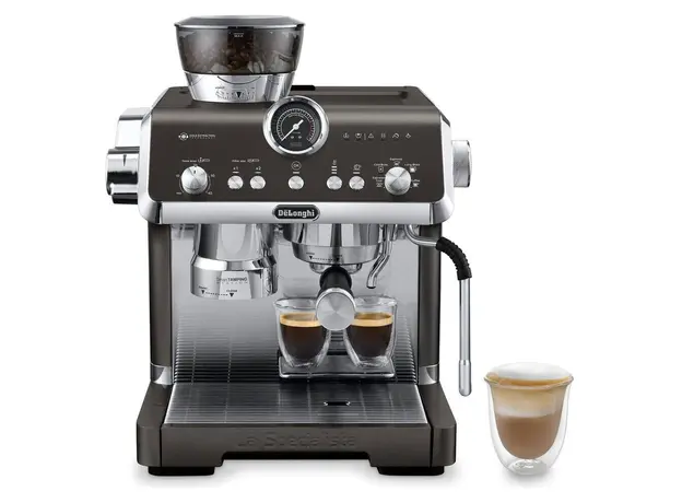 Coffee Machine Delonghi EC9555.BK La Specialista Opera, 1550W, 19 bar, 2 L, with Grinder, Black