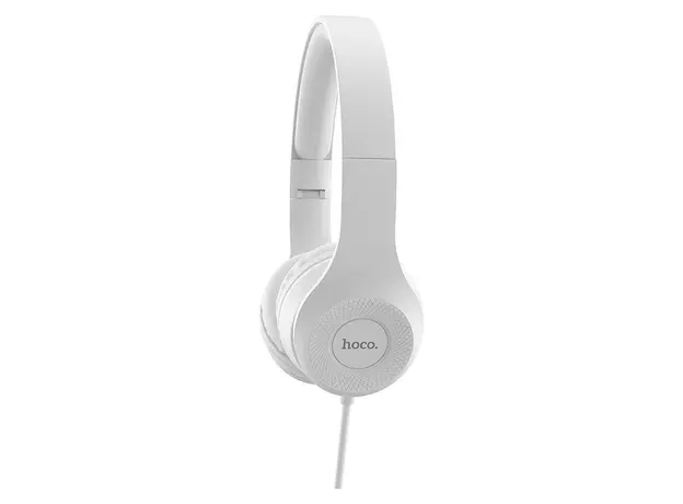 Headphones Hoco W21 Graceful Charm, Wired, with Microphone, Grey