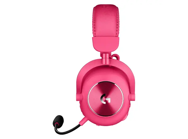 Headset Logitech G PRO X 2 LIGHTSPEED, Wireless, 50mm Graphene, LIGHTSPEED/Bluetooth/3.5mm, 50h, Magenta, 2 image