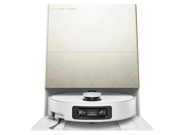 Robot Vacuum DREAME X60 Ultra Complete White, 35000Pa, 6400mAh, Wet/Dry Cleaning, with Base Station, 3 image