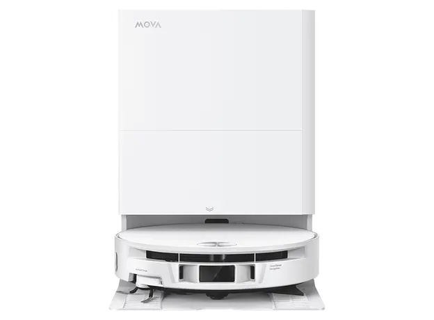 Robot Vacuum MOVA S70 Roller (RLZ12SE), 28000 Pa, Auto-Empty, 80°C Self-Cleaning, White, 2 image