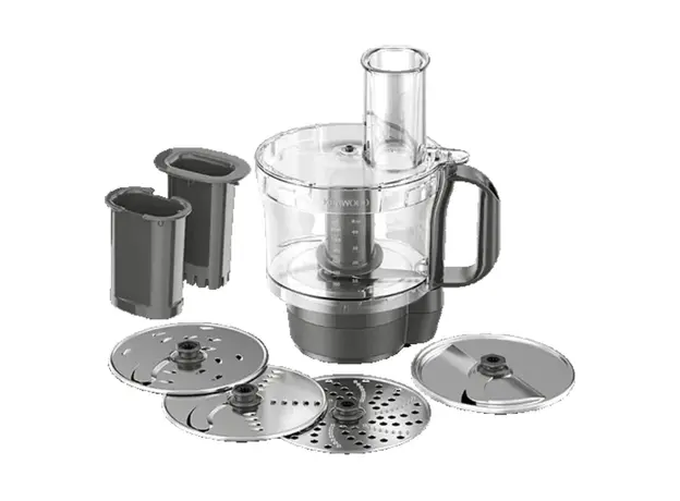 Kitchen Machine Kenwood KHC30.070GY Multi Tasker, 1000W, 4.3L, Blender, Food Processor, Mincer, Grey, 2 image