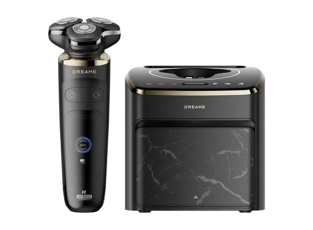 Shaver Dreame S9 Pro (AS03A) Smart Skin Care, with Cleaning Station, Color Display, IPX7, 90 min, Black