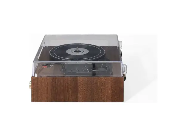 Record Player Crosley Miles CR6045A-WA, 3-Speed, Bluetooth In/Out, Built-in Speakers, Walnut, 5 image