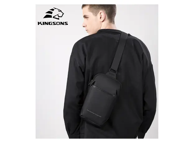 Sling Bag Kingsons Sling Bag 7" Black - KS3211W, 3 image