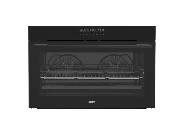 Built-in Oven MARAZZI MSBO-E127TP3F16(BG), 90 cm, 127 L, 16 Functions, Air Fry, Steam, Wi-Fi, Black
