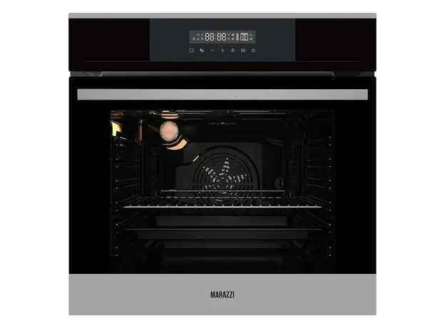 Built-in Oven MARAZZI MSBO-E76TE2F13(BG), 76 L, 3150 W, Air Fry, Black/Stainless Steel