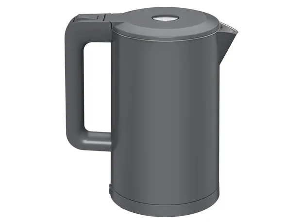 Electric Kettle AENO EK13G AEK0013G, 1.7 L, 1850-2200W, Double Wall, STRIX, Grey, 4 image