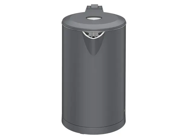 Electric Kettle AENO EK13G AEK0013G, 1.7 L, 1850-2200W, Double Wall, STRIX, Grey, 6 image