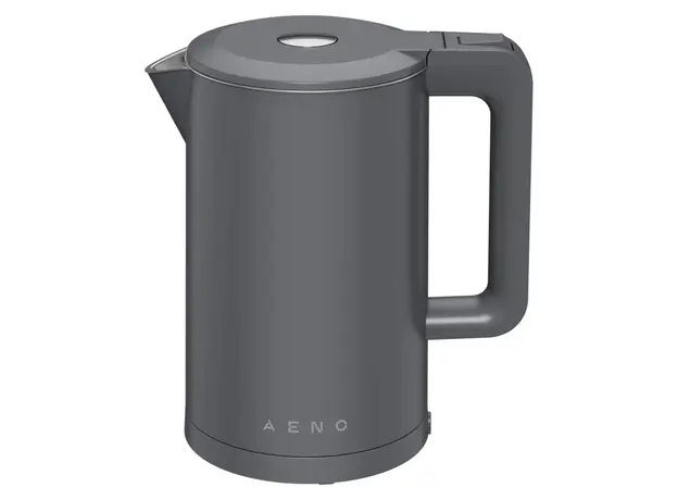 Electric Kettle AENO EK13G AEK0013G, 1.7 L, 1850-2200W, Double Wall, STRIX, Grey