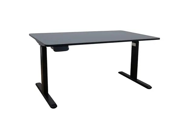 Sit-Stand Desk Vertex VX-2SSD-05B Smart-Controlled Dual-Motor, 1400x700 mm, 620-1280 mm, Black, 2 image
