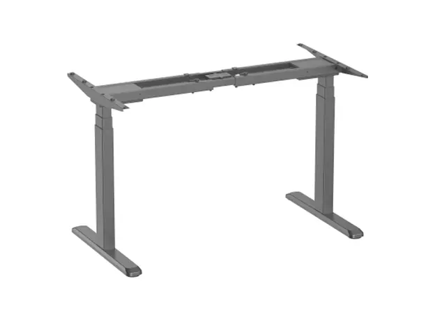 Sit-Stand Desk Vertex VX-2SSD-05B Smart-Controlled Dual-Motor, 1400x700 mm, 620-1280 mm, Black, 3 image