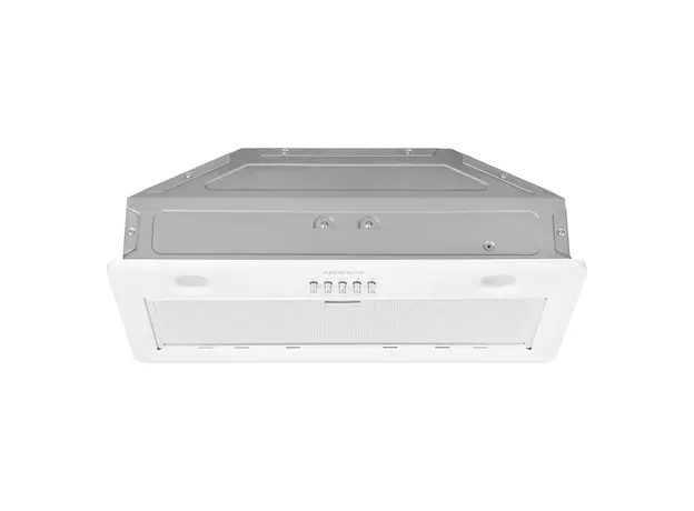 Cooker Hood ARDESTO HFI-F700MW, Fully Built-in, 52cm, 450m³/h, 90W, 3 Speeds, 2x1W LED, Push-button, White