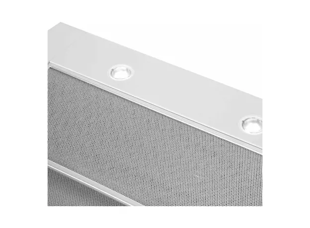 Cooker Hood ARDESTO HT-F700MW, Telescopic, 60 cm, 450 m³/h, 2x1W LED, Push-Button Control, White, 5 image
