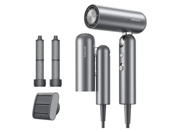 Hair Dryer Dreame Pocket Neo High-Speed Hair Dryer, 1300W, Ionization, Foldable, Grey