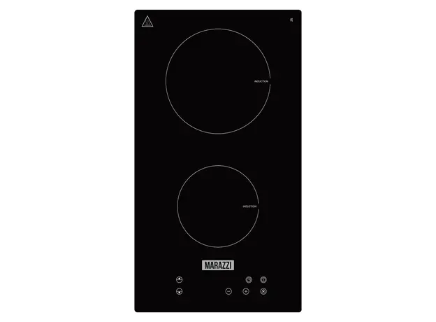 Induction Hob MARAZZI MSBH-INC30B1(BG), Built-in, 2 Zones, 3.5kW, Black