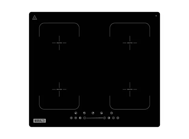 Induction Hob MARAZZI MSBH-INC60B5(BG), 4 zones, 7.0 kW, touch control, ceramic glass, black