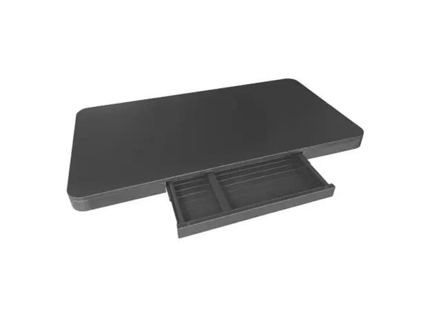 Table Top Vertex VX-CDS-12060B Compact Desktop Set, 1200x600x16 mm, Black, 2 image
