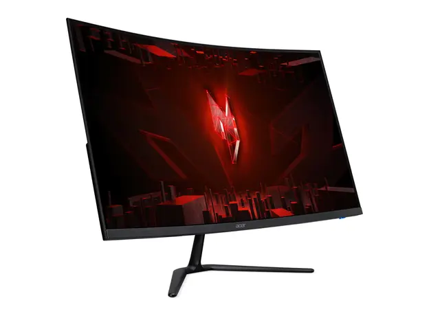 Monitor Acer Nitro ED320QU S3bmiipx UM.JE0EE.318, 31.5" Curved 1500R WQHD VA, 180Hz (DP), 1ms VRB, 2xHDMI, DP, Speakers, HDR10, FreeSync, Black