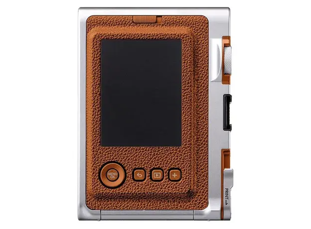 Instant Camera Fujifilm Instax Mini Evo Hybrid, 3.0" LCD, Bluetooth, microSD, USB Type-C, Brown, 3 image