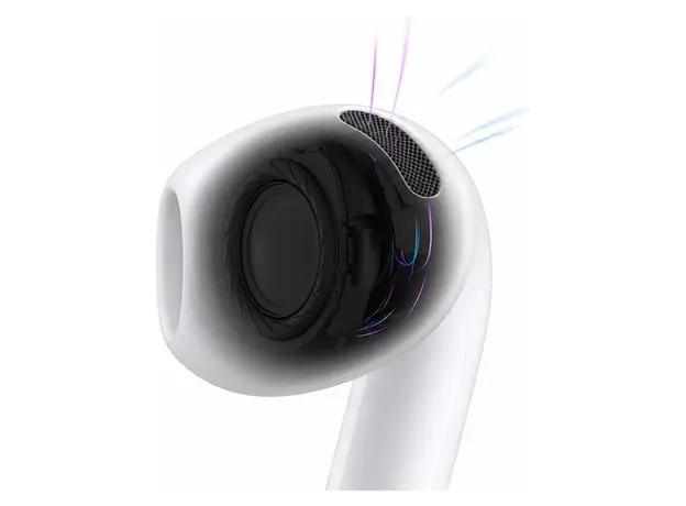 Headphones Apple AirPods 5 MKFW4ZE/A, ANC, H2 Chip, USB-C Charging Case, White, 4 image