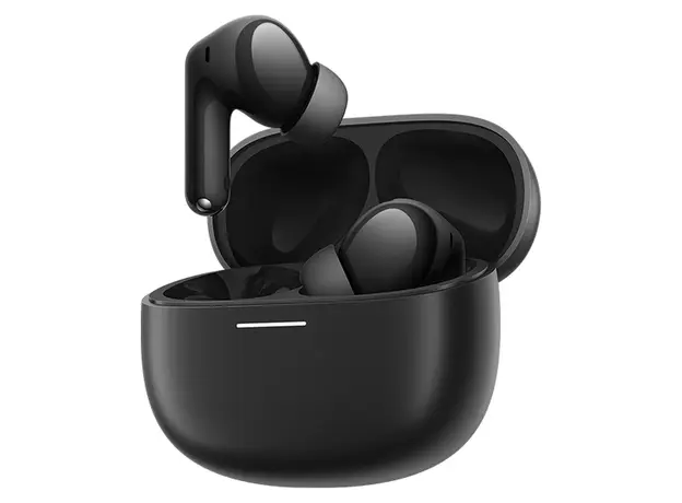 Earbuds Xiaomi Redmi Buds 8 BHR08UFGL, ANC 50dB, Bluetooth 5.4, LHDC, 44h, IP54, Black, 2 image
