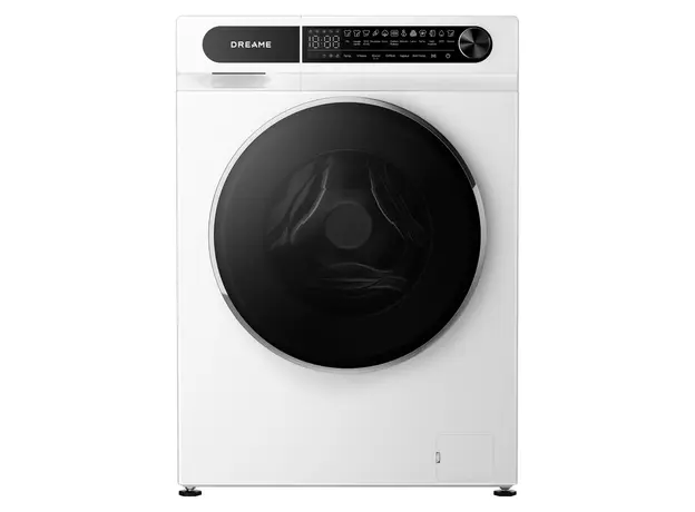 Washing Machine Dreame DWF08S50WAGL S Series, 8 kg, 1400 rpm, 45 cm depth, Steam Wash, White, 2 image