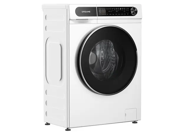 Washing Machine Dreame DWF08S50WAGL S Series, 8 kg, 1400 rpm, 45 cm depth, Steam Wash, White, 4 image