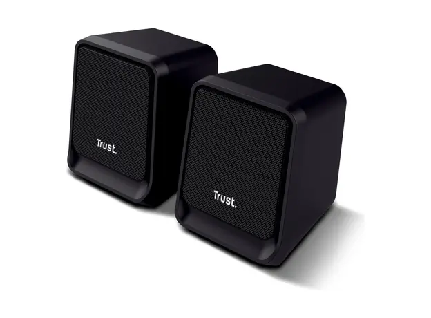 Speakers Trust Milo 2.0 Speaker Set 26254, 12W, USB-C, Black, 4 image