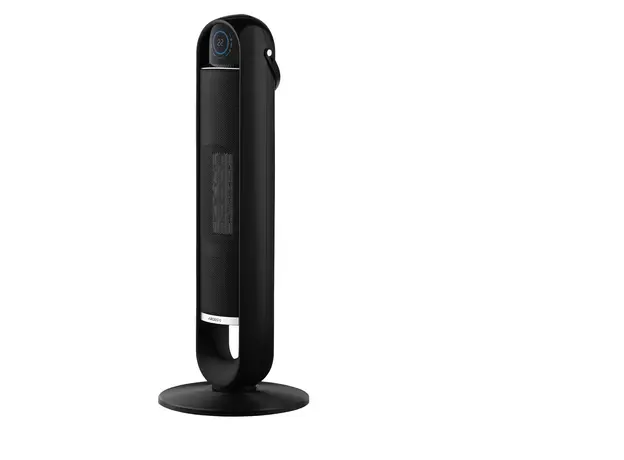 Fan Heater ARDESTO FHC-2000ECGR, 2000W, 20m², Ceramic Heating Element, Electronic Control, Remote Control, Gray, 3 image