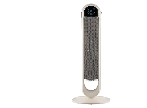 Fan Heater ARDESTO FHC-2000ECWH, 2000W, 20 m², Ceramic Heating Element, Electronic Control, Remote Control, White, 2 image