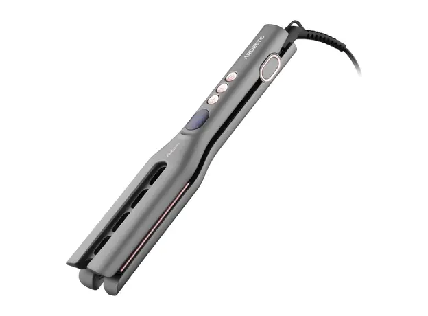 Hair Straightener ARDESTO HC-R365PT Pink Touch, 68W, 150-230°C, Ceramic, Grey/Pink, 2 image