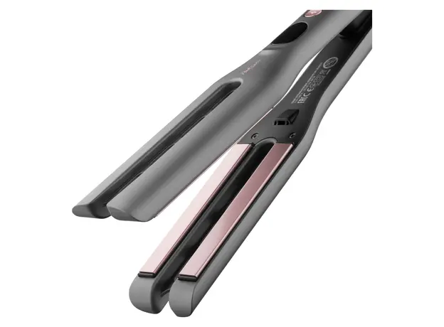 Hair Straightener ARDESTO HC-R365PT Pink Touch, 68W, 150-230°C, Ceramic, Grey/Pink, 4 image