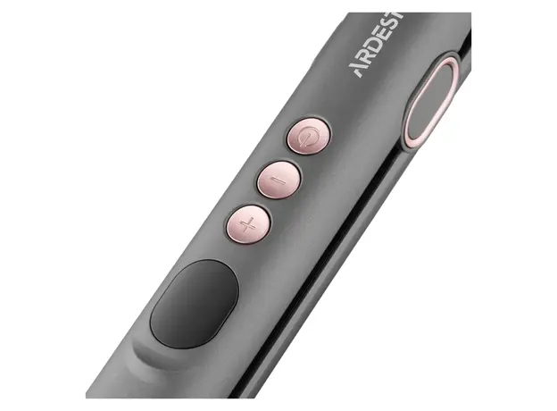 Hair Straightener ARDESTO HC-R365PT Pink Touch, 68W, 150-230°C, Ceramic, Grey/Pink, 5 image